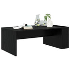 Tavolino da salotto Rovere Nero 95 x 50 x 34 cm
