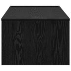 Tavolino da salotto Rovere Nero 95 x 50 x 34 cm