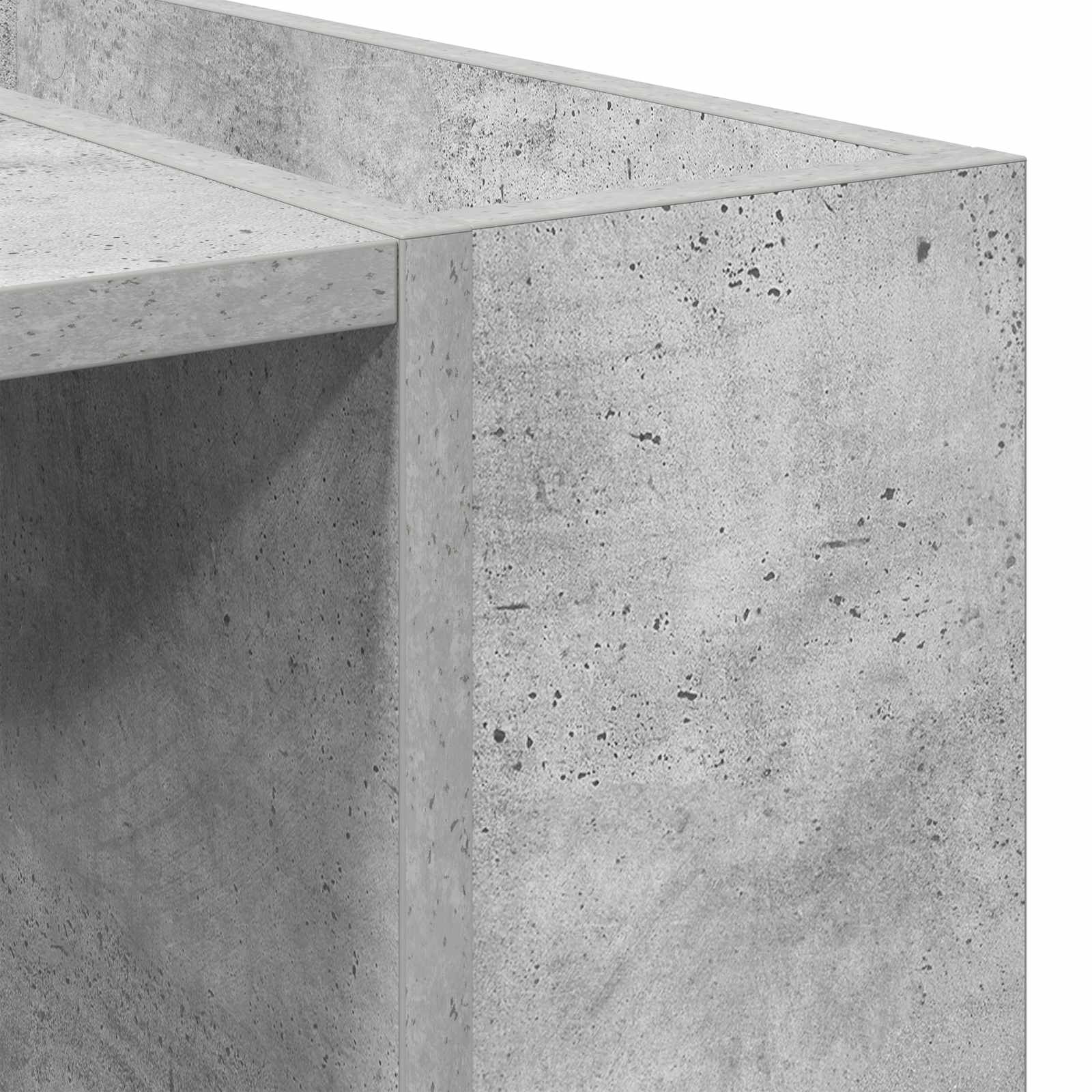 Tavolino da salotto Grigio cemento 95 x 50 x 34 cm