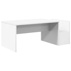 Tavolino da salotto Bianco 90 x 45 x 35 cm Legno multistrato