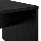 Tavolino da salotto Rovere Nero 90 x 45 x 35 cm