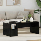 Tavolino da salotto Rovere Nero 90 x 45 x 35 cm