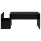 Tavolino da salotto Rovere Nero 90 x 45 x 35 cm