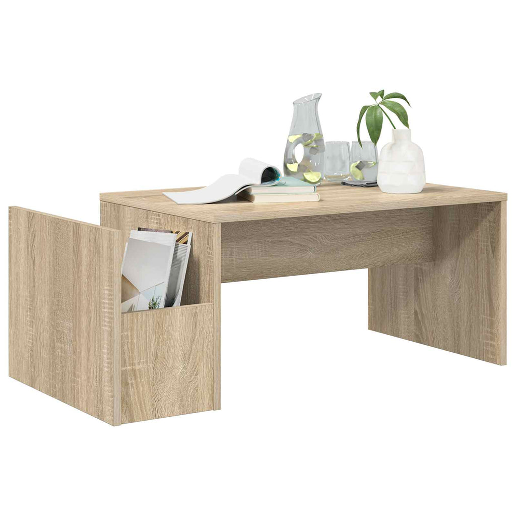Tavolino da salotto Rovere Sonoma 90 x 45 x 35 cm