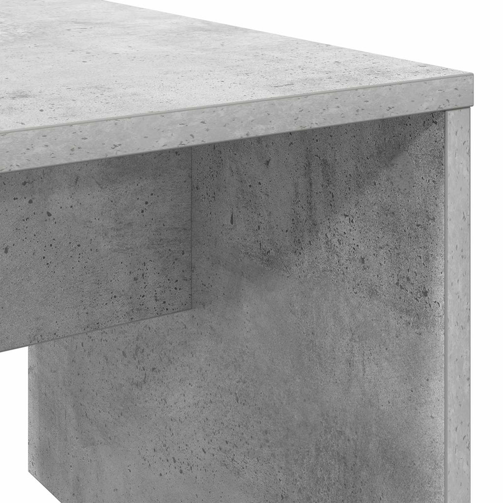 Tavolino da salotto Grigio cemento 90 x 45 x 35 cm