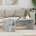 Tavolino da salotto Grigio cemento 90 x 45 x 35 cm