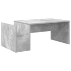 Tavolino da salotto Grigio cemento 90 x 45 x 35 cm