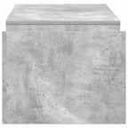 Tavolino da salotto Grigio cemento 90 x 45 x 35 cm