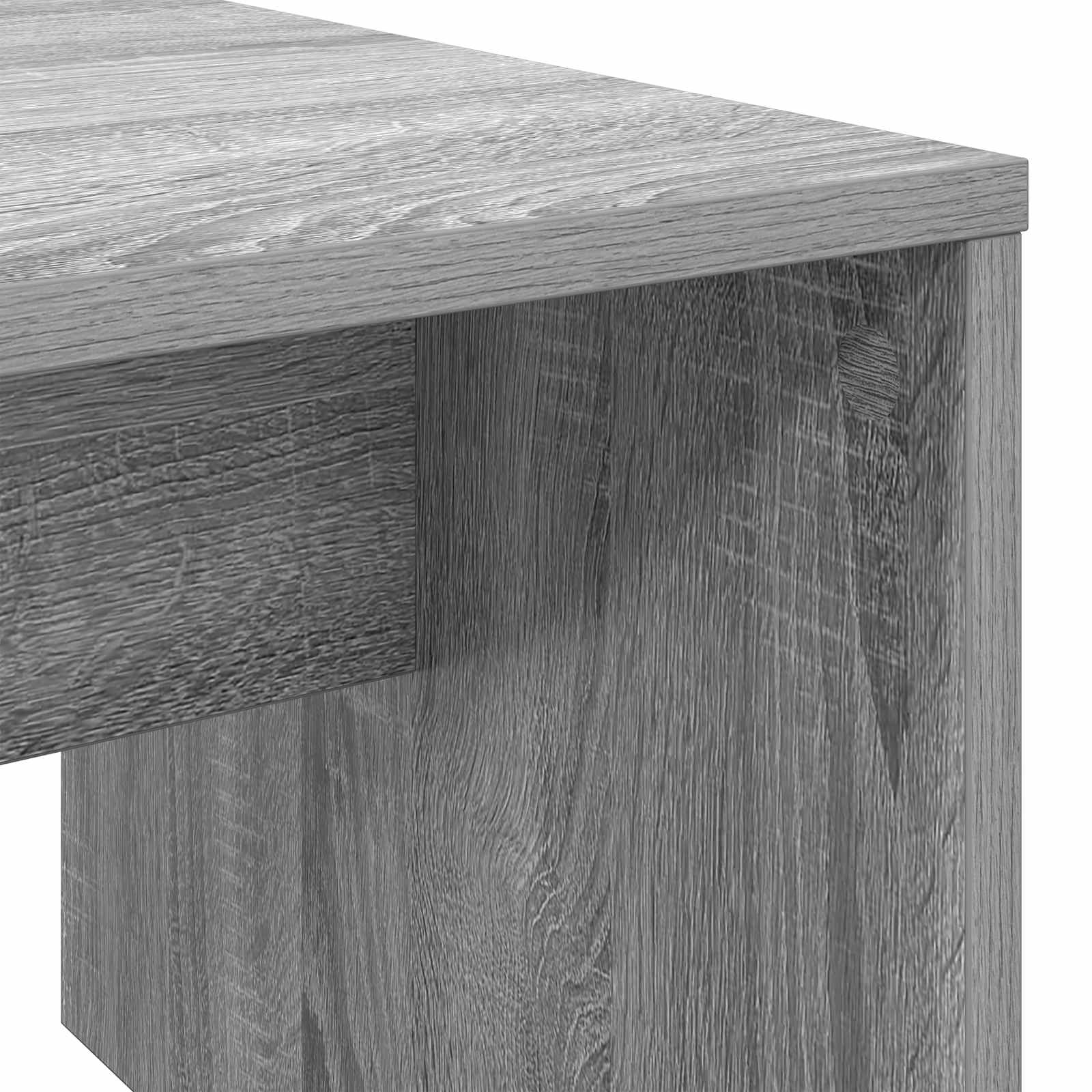 Tavolino da salotto Grigio Sonoma 90 x 45 x 35 cm