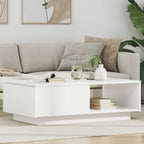 Tavolino da salotto Bianco 95 x 55 x 31 cm Legno multistrato