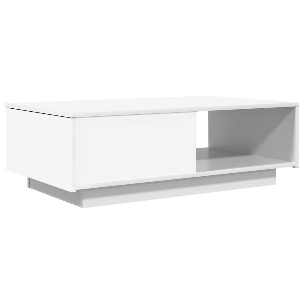 Tavolino da salotto Bianco 95 x 55 x 31 cm Legno multistrato