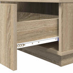 Tavolino da salotto con cassetto Rovere Sonoma 95 x 55 x 31 cm