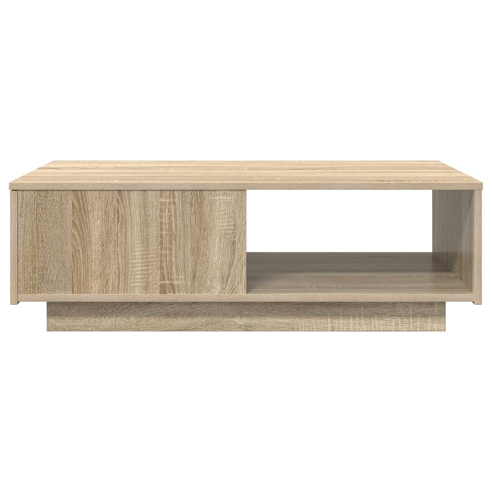 Tavolino da salotto con cassetto Rovere Sonoma 95 x 55 x 31 cm