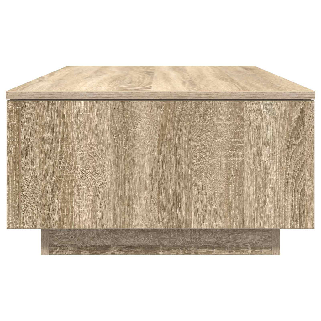 Tavolino da salotto con cassetto Rovere Sonoma 95 x 55 x 31 cm