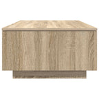 Tavolino da salotto con cassetto Rovere Sonoma 95 x 55 x 31 cm