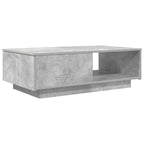 Tavolino da salotto con cassetto Grigio cemento 95 x 55 x 31 cm