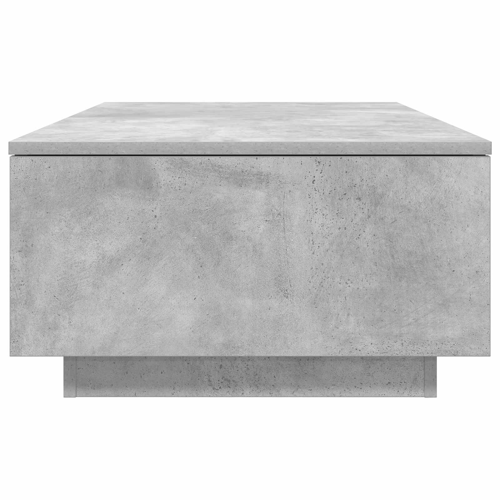 Tavolino da salotto con cassetto Grigio cemento 95 x 55 x 31 cm