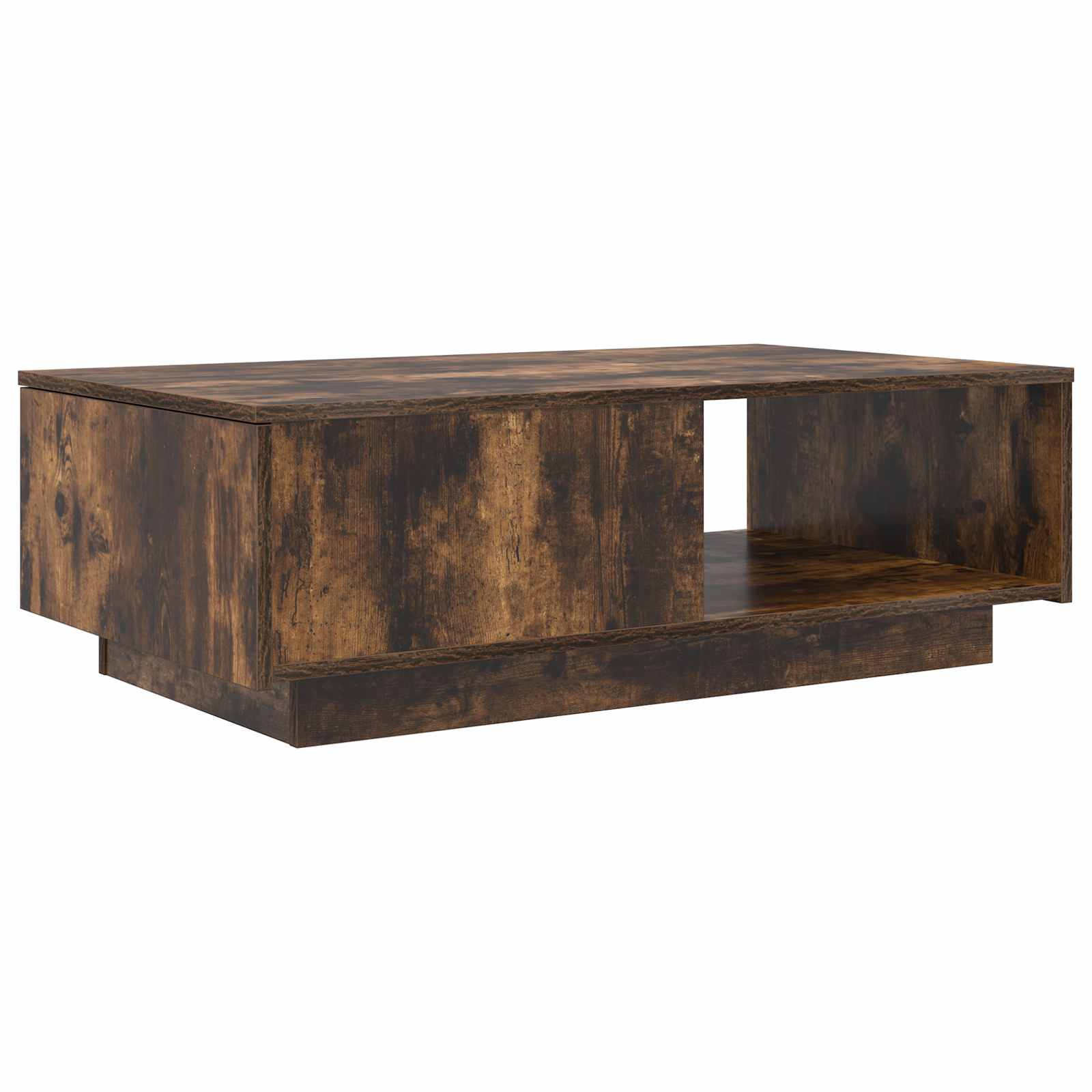 Tavolino da salotto con cassetto Rovere fumé 95 x 55 x 31 cm
