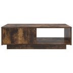 Tavolino da salotto con cassetto Rovere fumé 95 x 55 x 31 cm