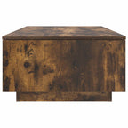 Tavolino da salotto con cassetto Rovere fumé 95 x 55 x 31 cm
