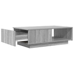 Tavolino da salotto con cassetto Grigio Sonoma 95 x 55 x 31 cm