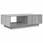 Tavolino da salotto con cassetto Grigio Sonoma 95 x 55 x 31 cm