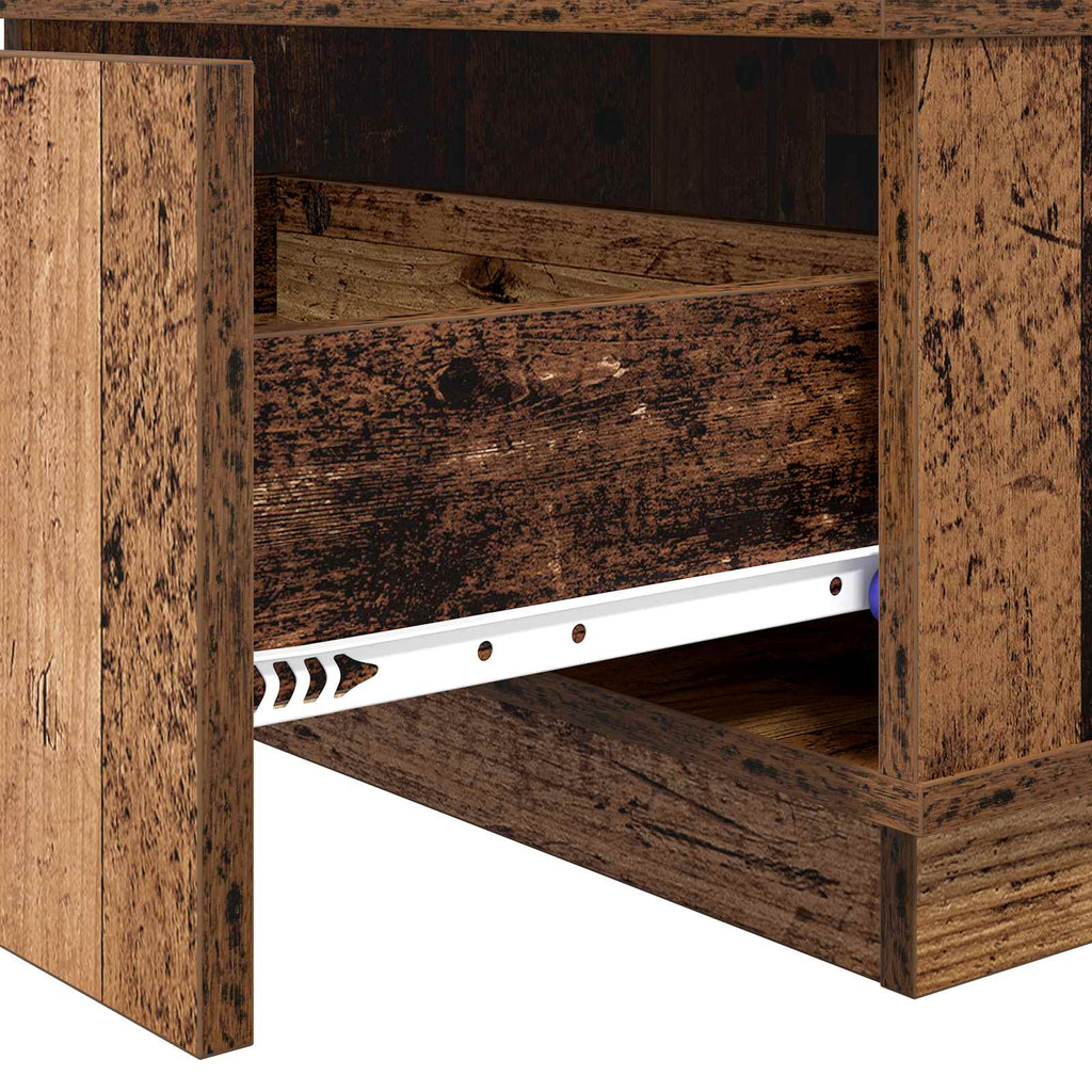Tavolino da salotto con cassetto Legno vecchio 95 x 55 x 31 cm
