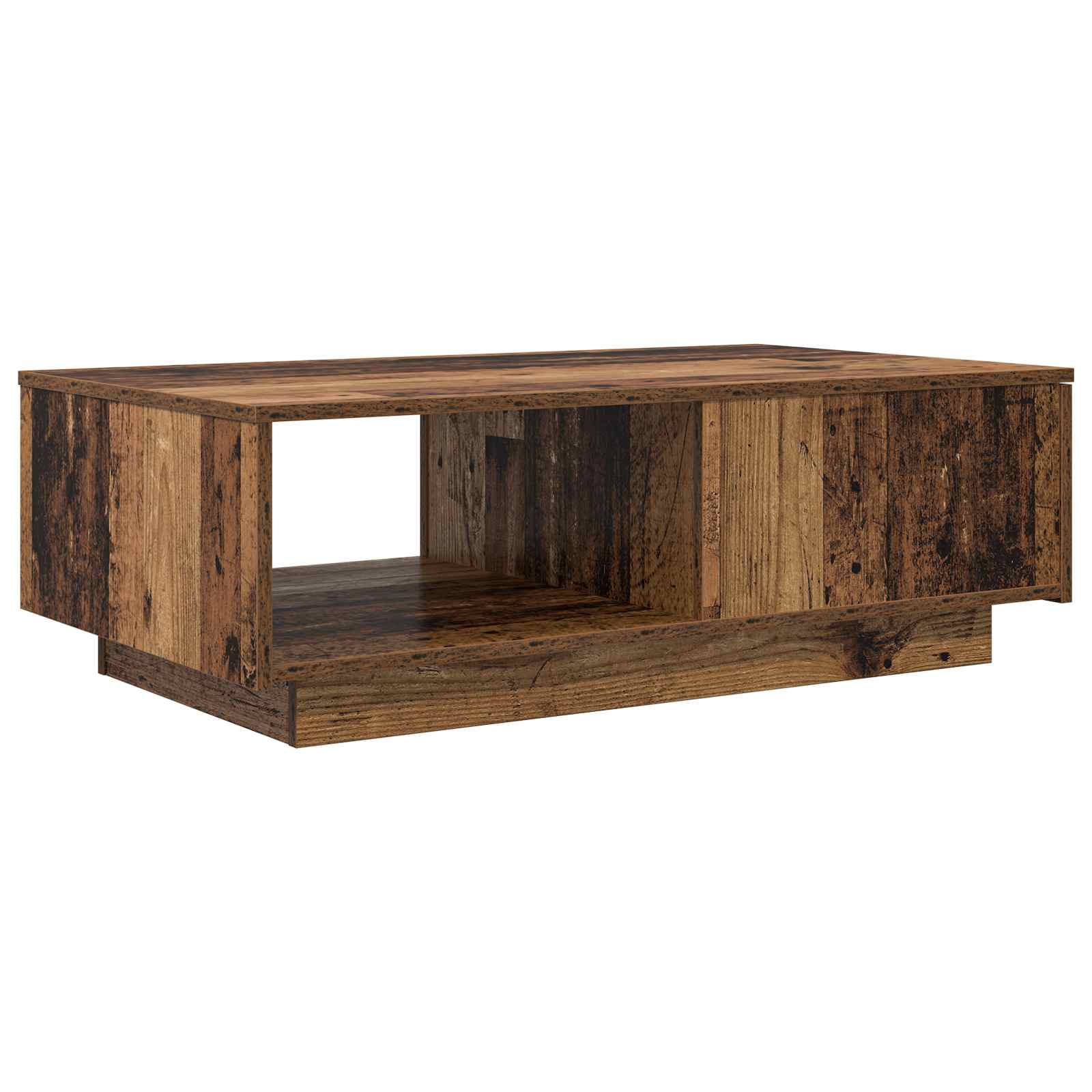 Tavolino da salotto con cassetto Legno vecchio 95 x 55 x 31 cm