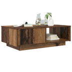 Tavolino da salotto con cassetto Legno vecchio 95 x 55 x 31 cm