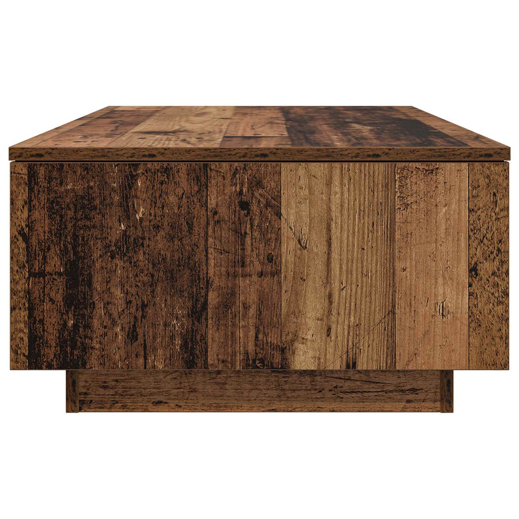 Tavolino da salotto con cassetto Legno vecchio 95 x 55 x 31 cm