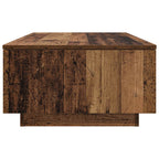 Tavolino da salotto con cassetto Legno vecchio 95 x 55 x 31 cm