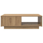 Tavolino da salotto Rovere artigianale 95 x 55 x 31 cm