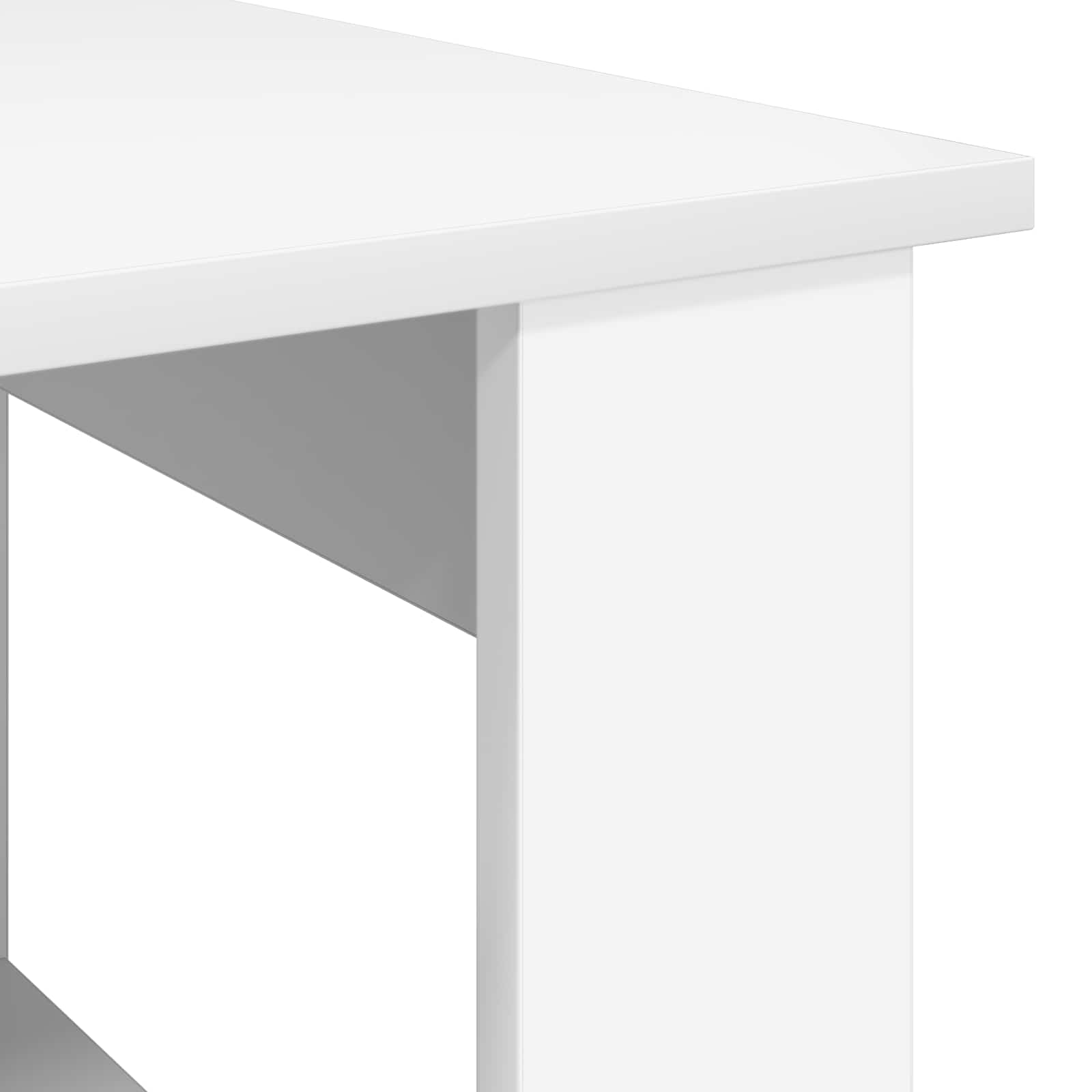 Tavolino da salotto Bianco 72 x 50 x 50 cm Legno multistrato