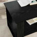 Tavolino da salotto Rovere Nero 72 x 50 x 50 cm
