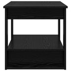 Tavolino da salotto Rovere Nero 72 x 50 x 50 cm