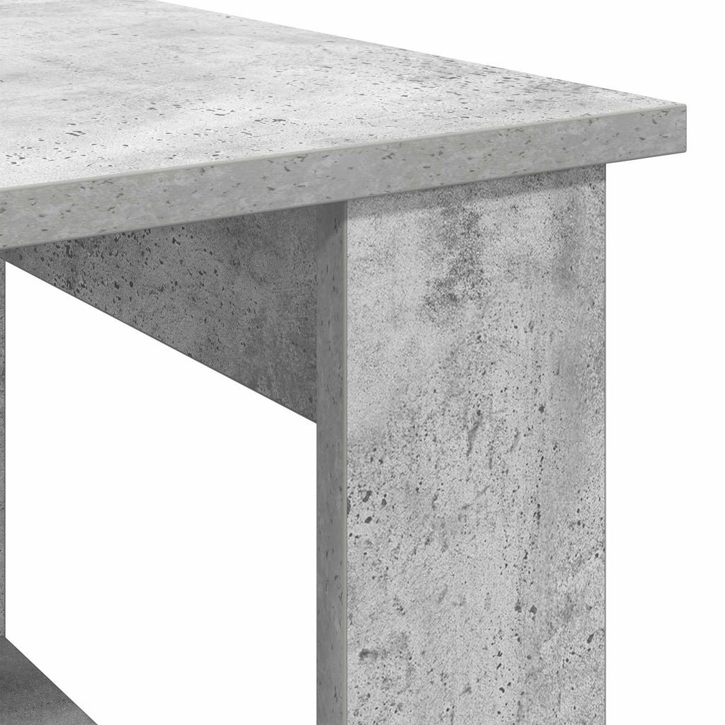 Tavolino da salotto Grigio cemento 72 x 50 x 50 cm