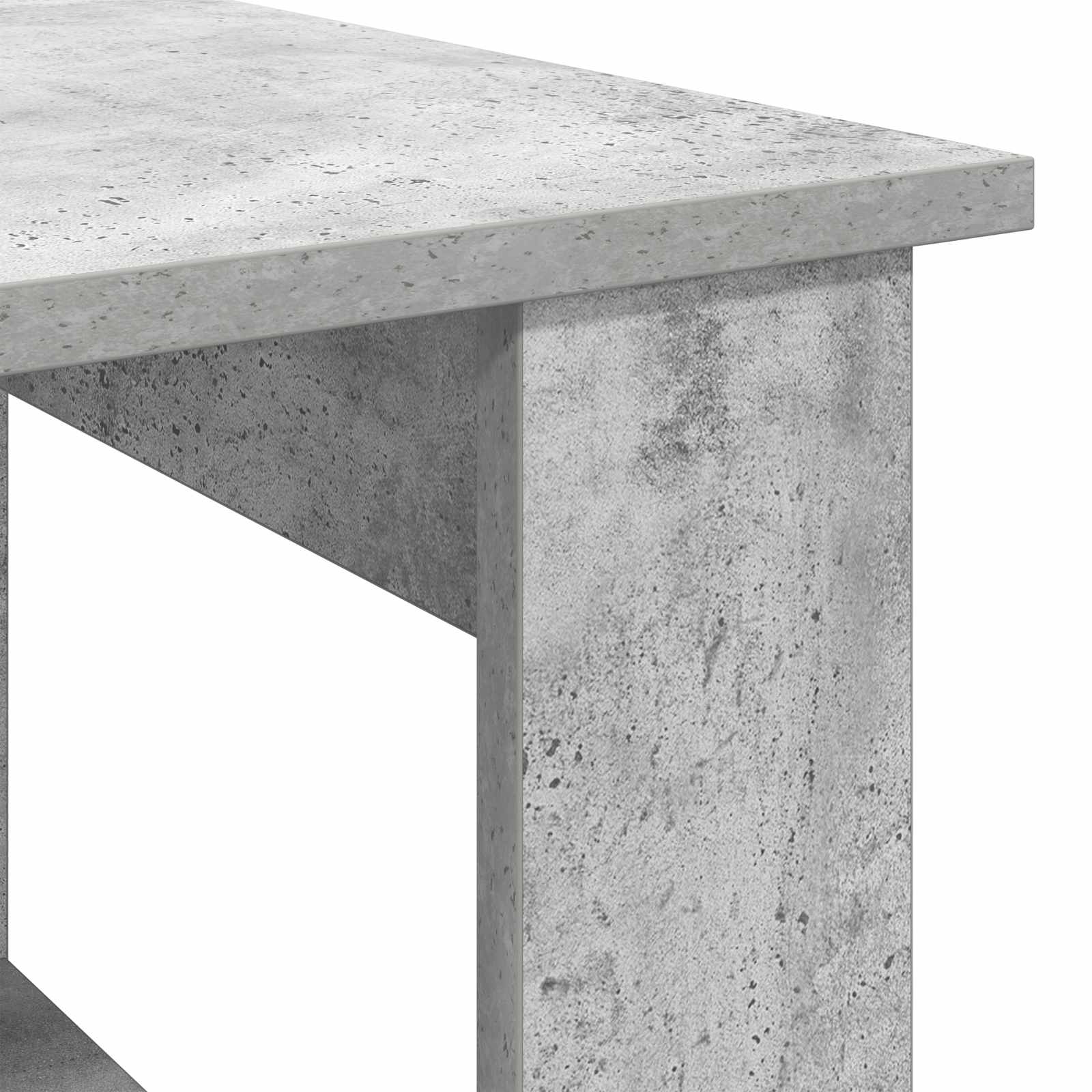Tavolino da salotto Grigio cemento 72 x 50 x 50 cm
