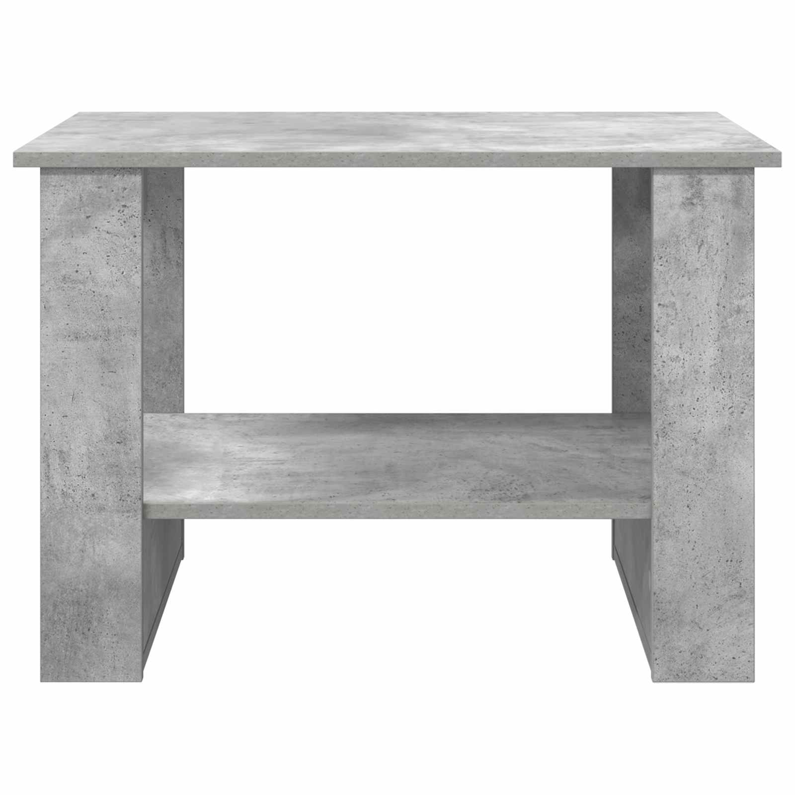 Tavolino da salotto Grigio cemento 72 x 50 x 50 cm