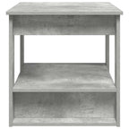 Tavolino da salotto Grigio cemento 72 x 50 x 50 cm