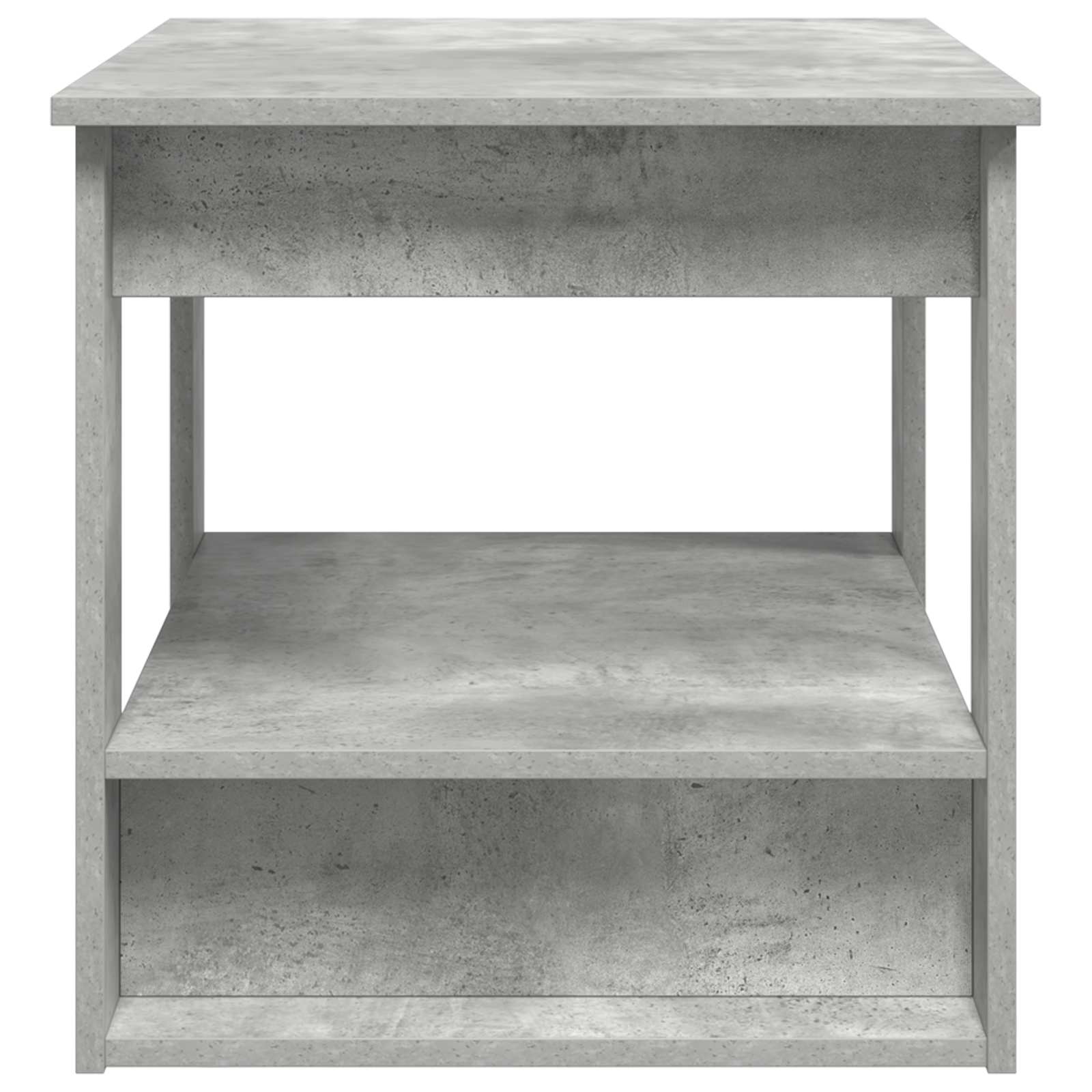 Tavolino da salotto Grigio cemento 72 x 50 x 50 cm