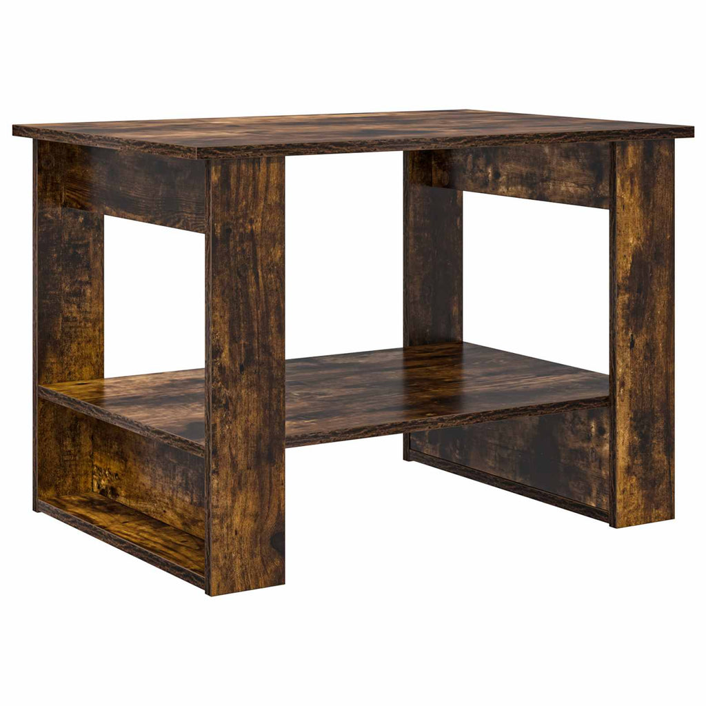 Tavolino da salotto Rovere fumé 72 x 50 x 50 cm