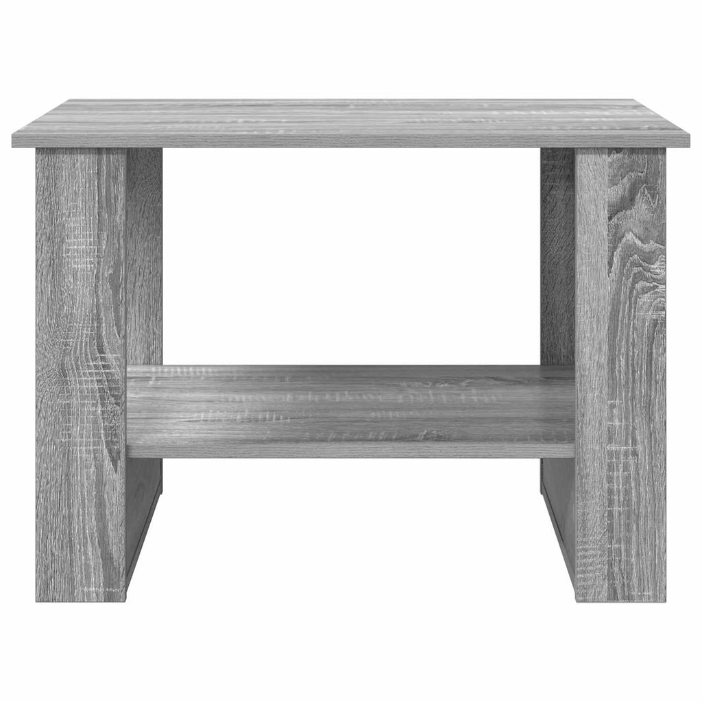 Tavolino da salotto Grigio Sonoma 72 x 50 x 50 cm