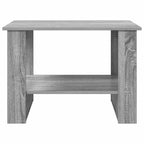 Tavolino da salotto Grigio Sonoma 72 x 50 x 50 cm