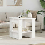 Tavolino da salotto Bianco 51 x 50 x 50 cm Legno multistrato