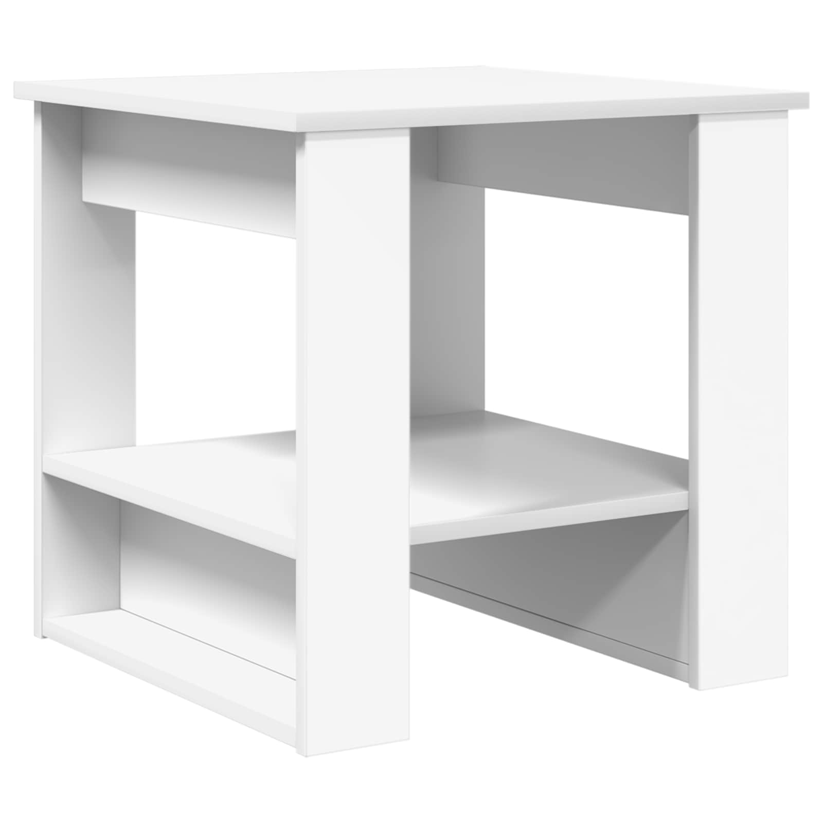 Tavolino da salotto Bianco 51 x 50 x 50 cm Legno multistrato