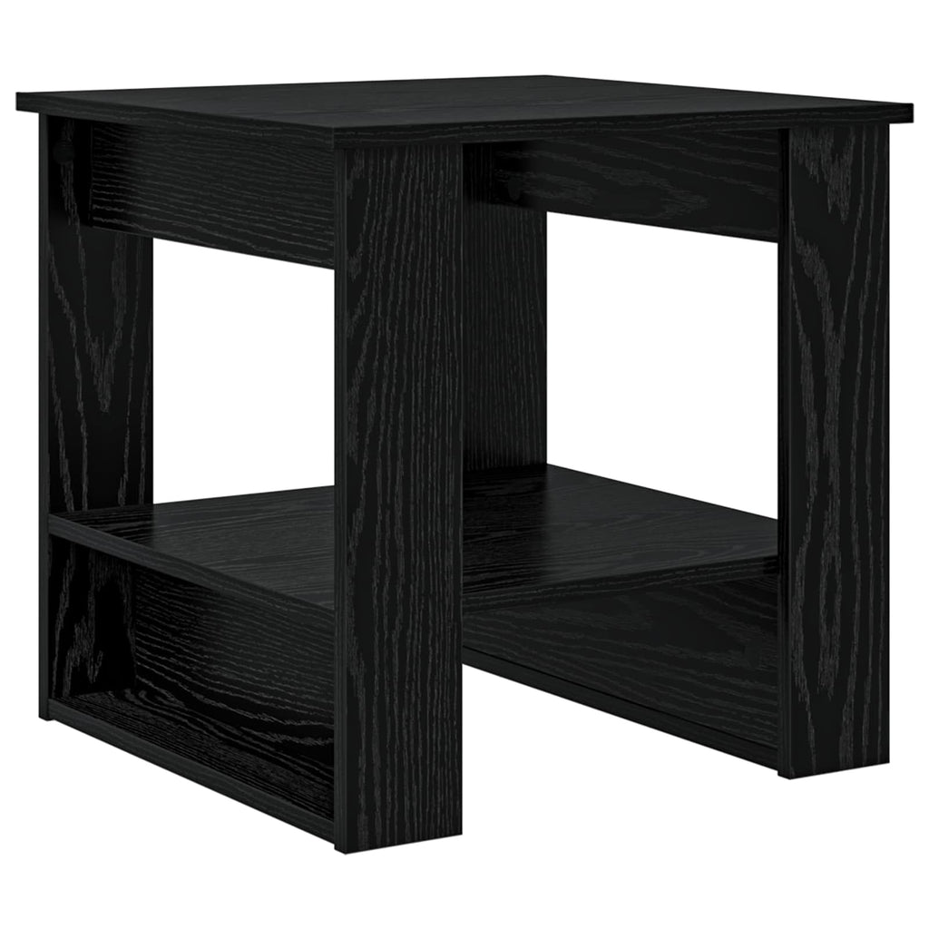 Tavolino da salotto Rovere Nero 51 x 50 x 50 cm
