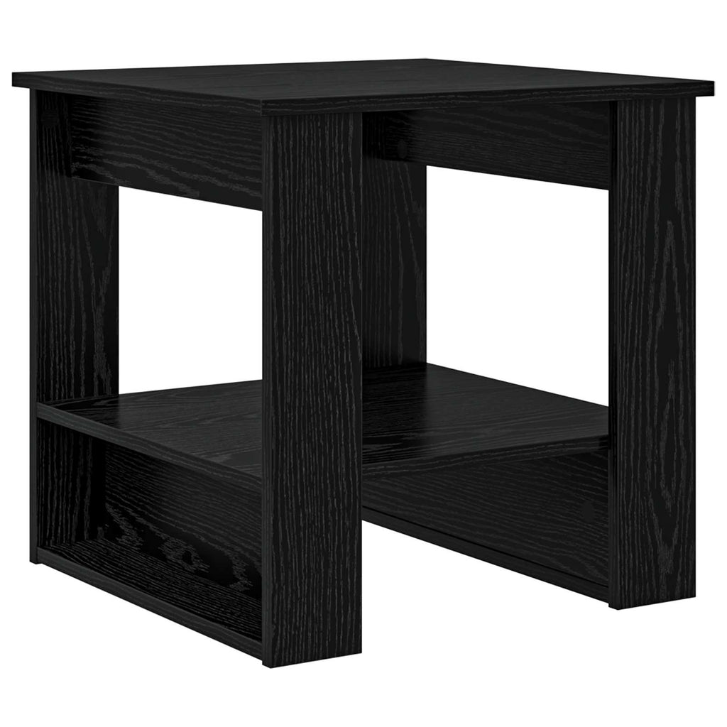 Tavolino da salotto Rovere Nero 51 x 50 x 50 cm