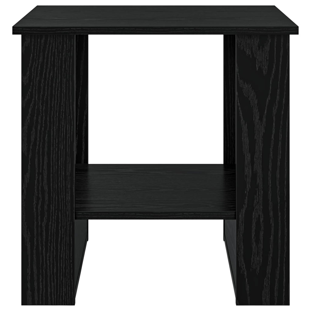 Tavolino da salotto Rovere Nero 51 x 50 x 50 cm