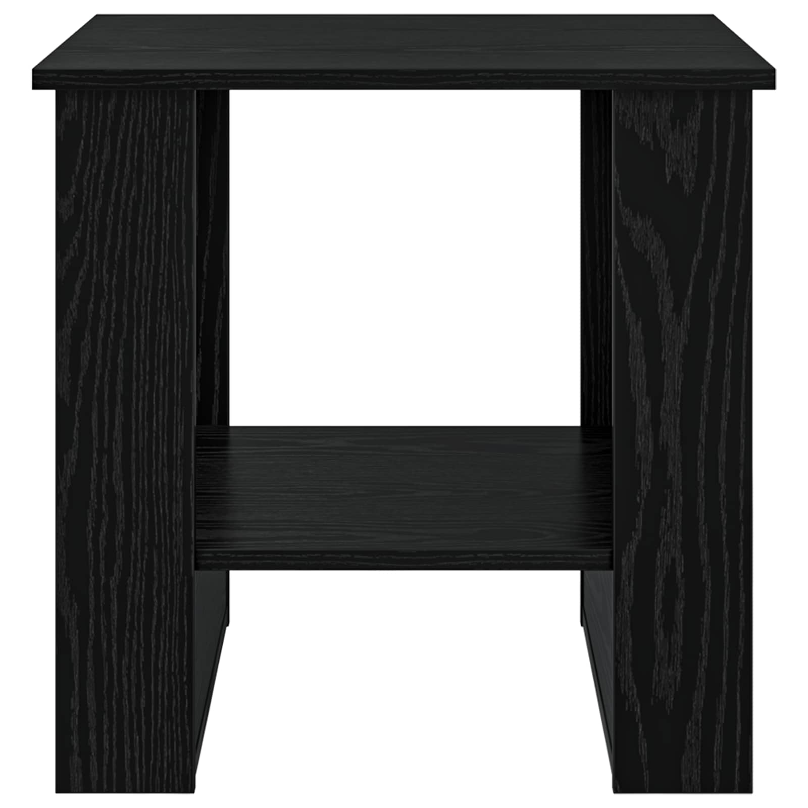 Tavolino da salotto Rovere Nero 51 x 50 x 50 cm