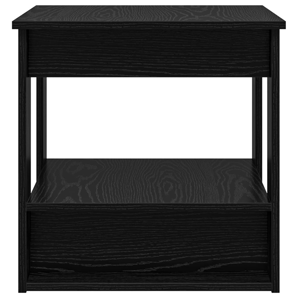 Tavolino da salotto Rovere Nero 51 x 50 x 50 cm